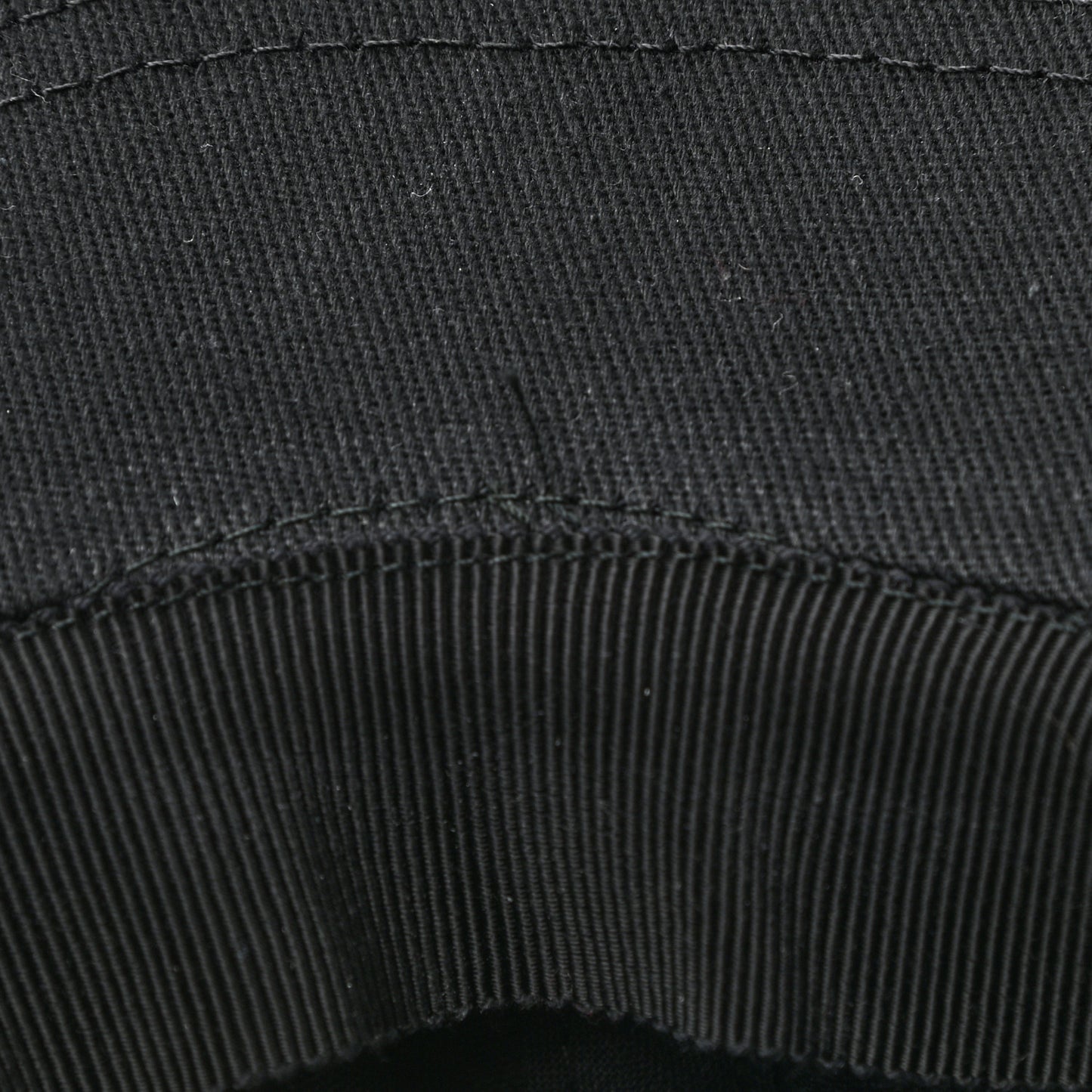 Gabardine Gucci Headband Baseball Hat M Black
