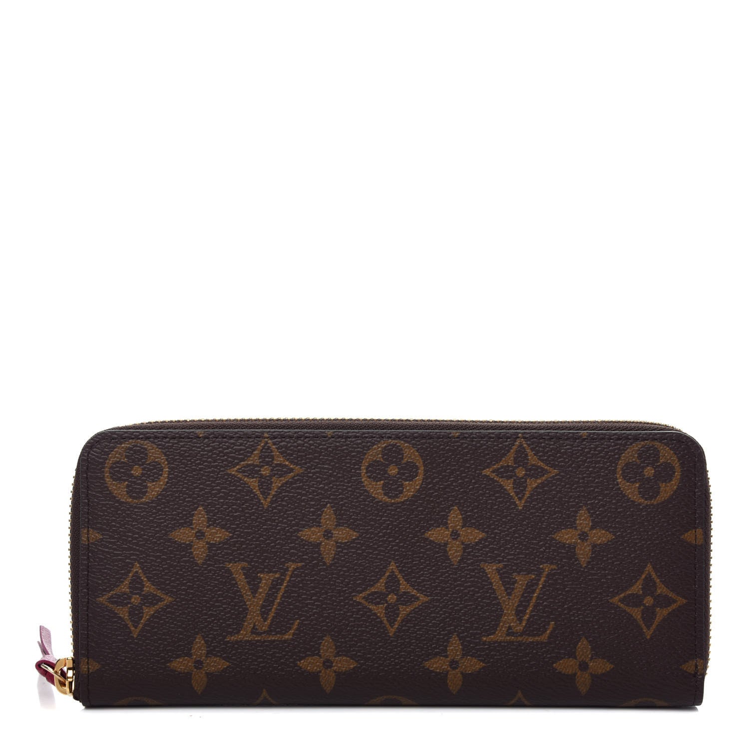 Louis Vuitton Monogram Clemence Wallet Fuchsia 1 of 7