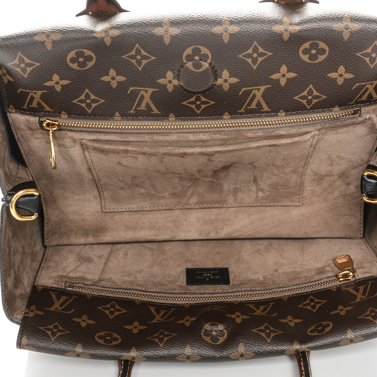 Louis Vuitton Monogram Tote W PM Black 5 of 6