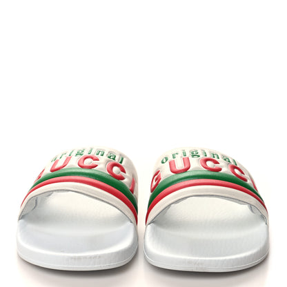 Gucci Nappa Original Gucci Womens Slide Sandals 39 Great White 2 of 7