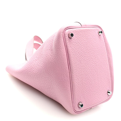 Hermes Taurillon Clemence Picotin Lock 18 PM Mauve Sylvestre 4 of 10