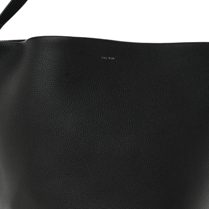 The Row Grained Calfskin Large N/S Park Tote Black 8 of 11