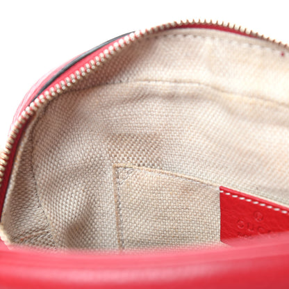 Gucci Pebbled Calfskin Small Soho Disco Bag Tabasco Red 12 of 14