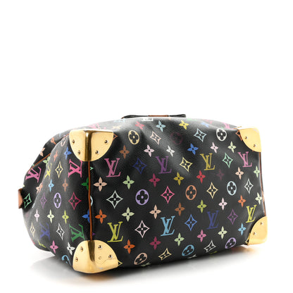 Louis Vuitton Monogram Multicolor Speedy 30 Black 4 of 9