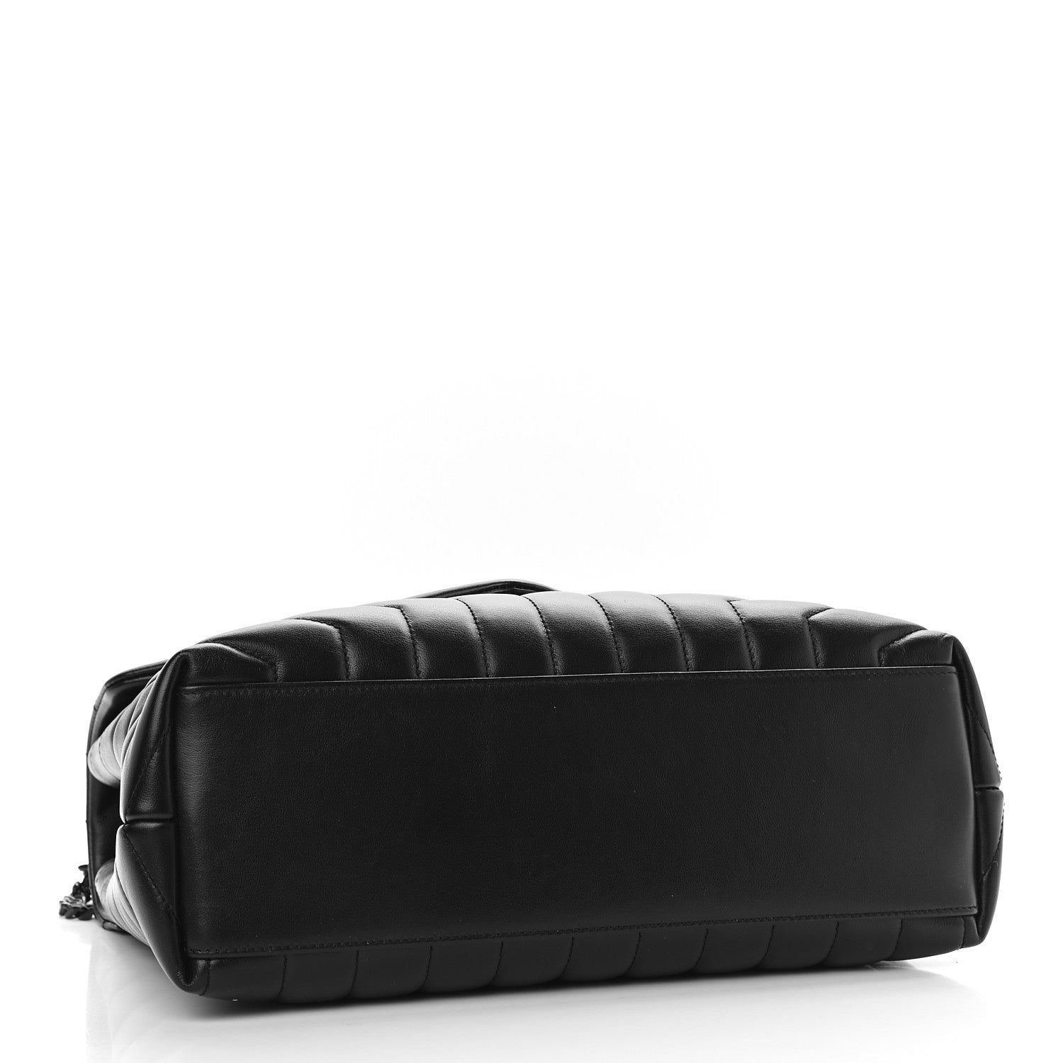 Saint Laurent Calfskin Y Quilted Monogram Medium Loulou Chain Satchel Black 4 of 11