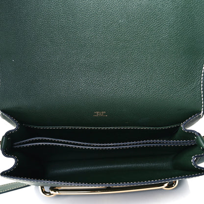 Hermes Evercolor Sac Roulis 23 Vert Anglais 5 of 6