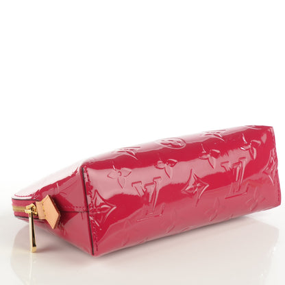 Louis Vuitton Vernis Cosmetic Pouch Rose Indien 3 of 6