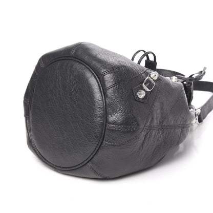 Balenciaga Agneau Giant 12 Silver Hardware Mini Pompon Gris Fossile 9 of 10