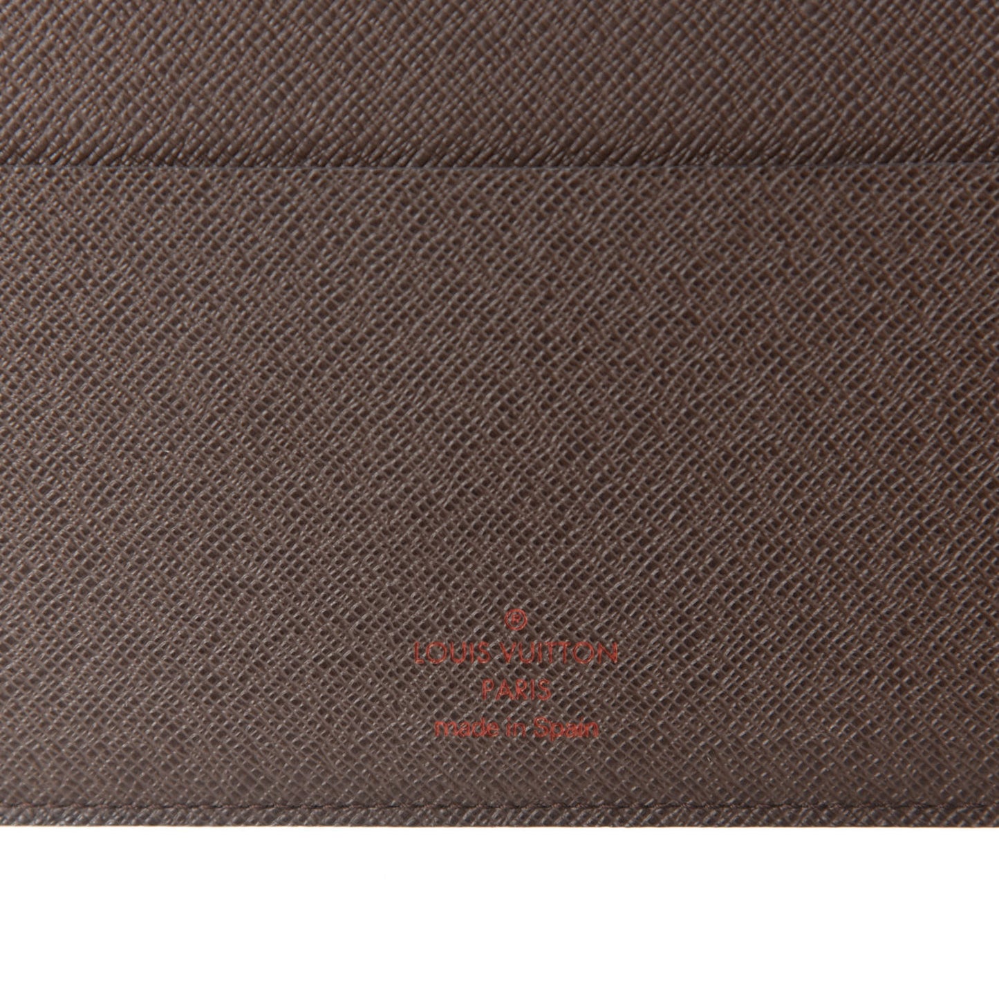 Damier Ebene Desk Agenda Cover