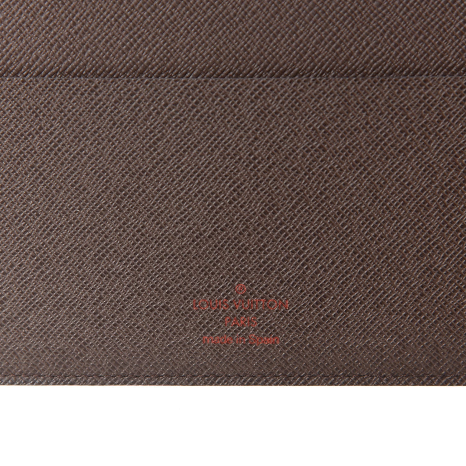 Louis Vuitton Damier Ebene Desk Agenda Cover 6 of 7