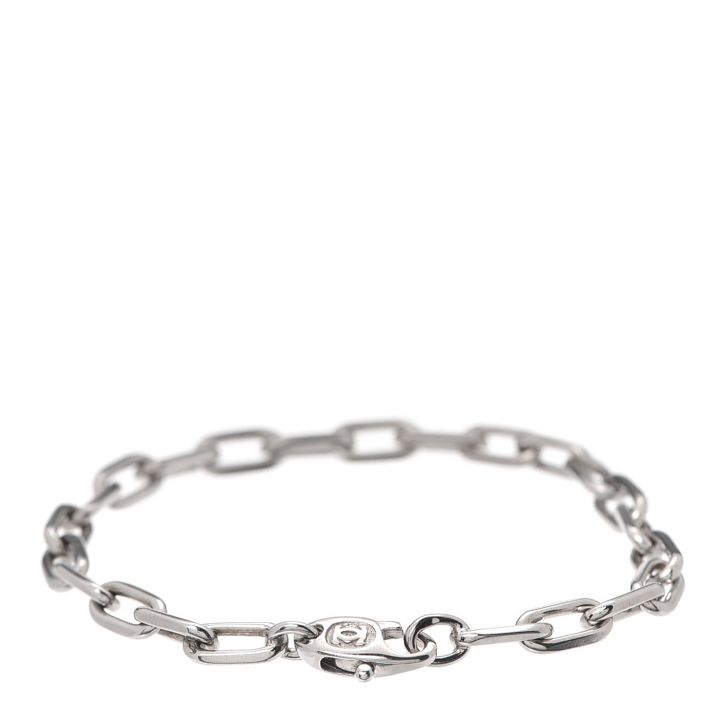 18K White Gold Spartacus Chain Bracelet
