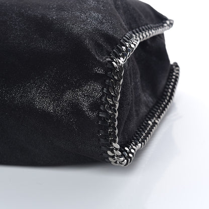 Stella McCartney Shaggy Deer Big Falabella Tote Black 7 of 11