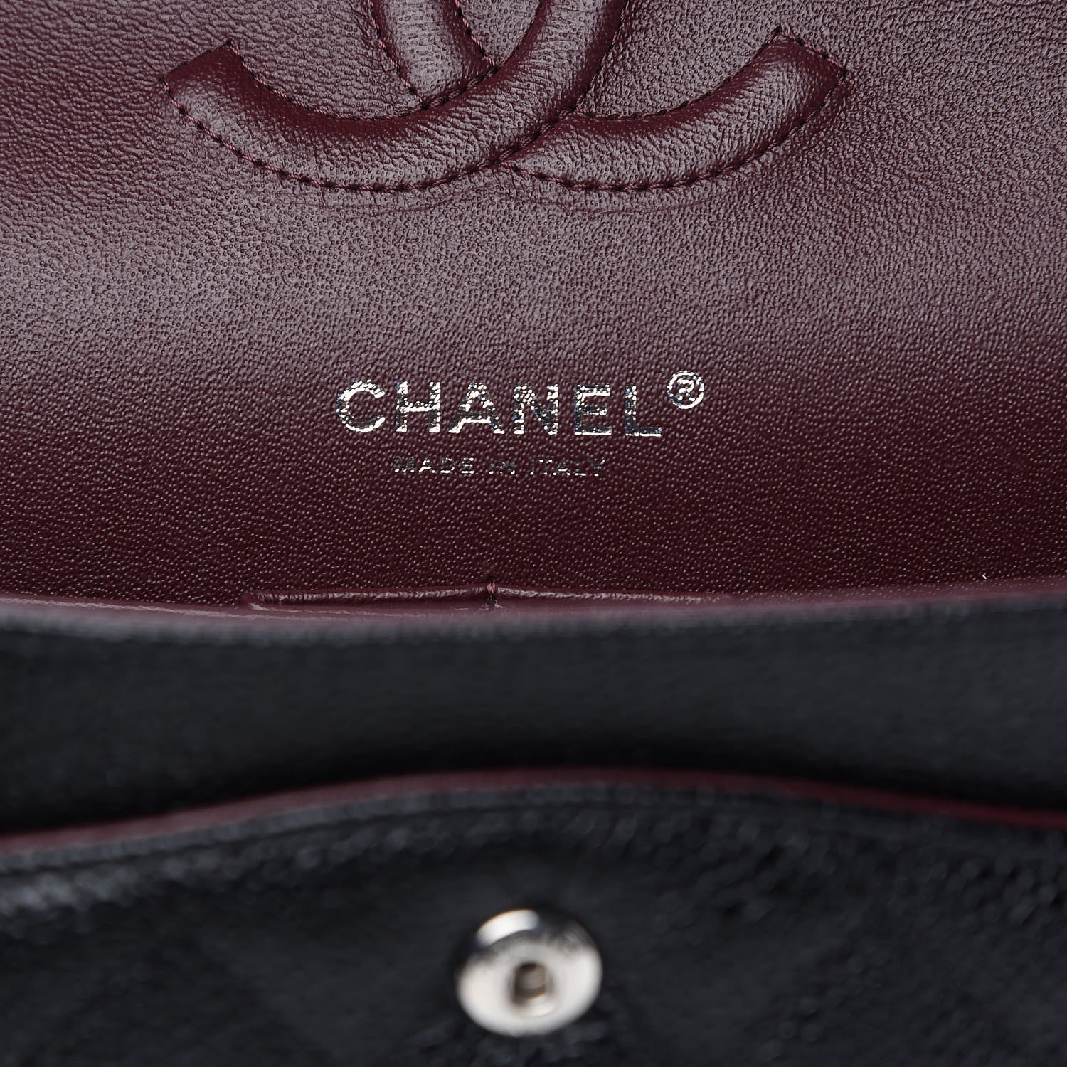 Chanel Caviar Quilted Medium Double Flap Black 5 of 9