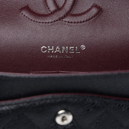 Chanel Caviar Quilted Medium Double Flap Black 5 of 9