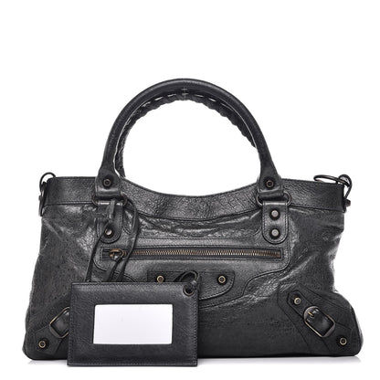 Balenciaga Agneau Classic Hardware First Anthracite 1 of 8