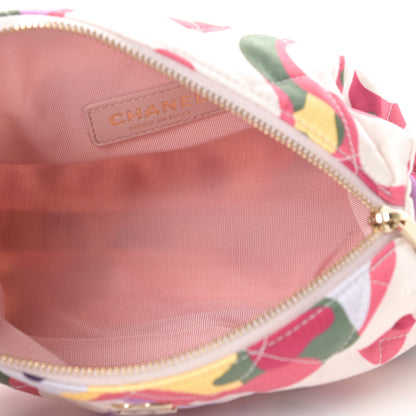 Chanel Lambskin Sea Through Flap Black Multicolor 7 of 13