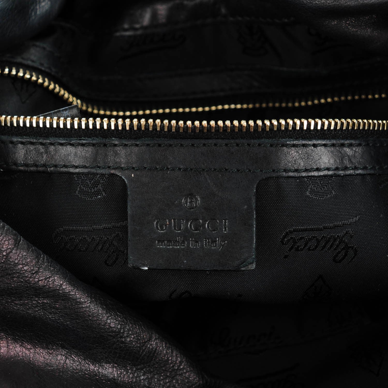 Gucci Calfskin Small Hysteria Top Handle Bag Black 6 of 7