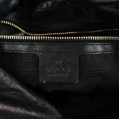 Gucci Calfskin Small Hysteria Top Handle Bag Black 6 of 7