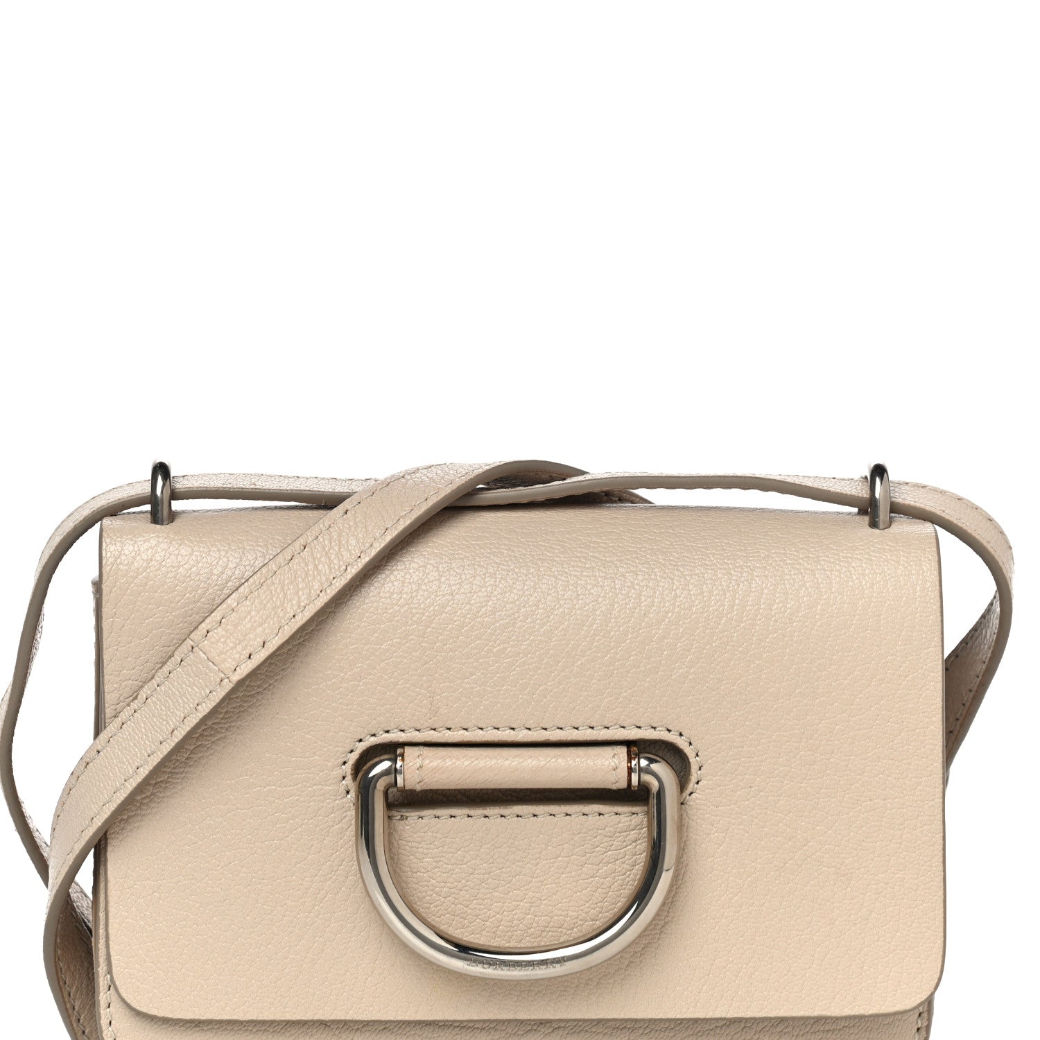 Burberry Goatskin Mini D-Ring Bag Beige 7 of 15