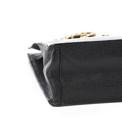 Chanel Caviar Shoulder Bag Black 7 of 9