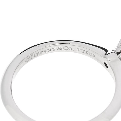 Tiffany Platinum Diamond .26ct Solitaire Engagement Ring 52 6 5 of 7
