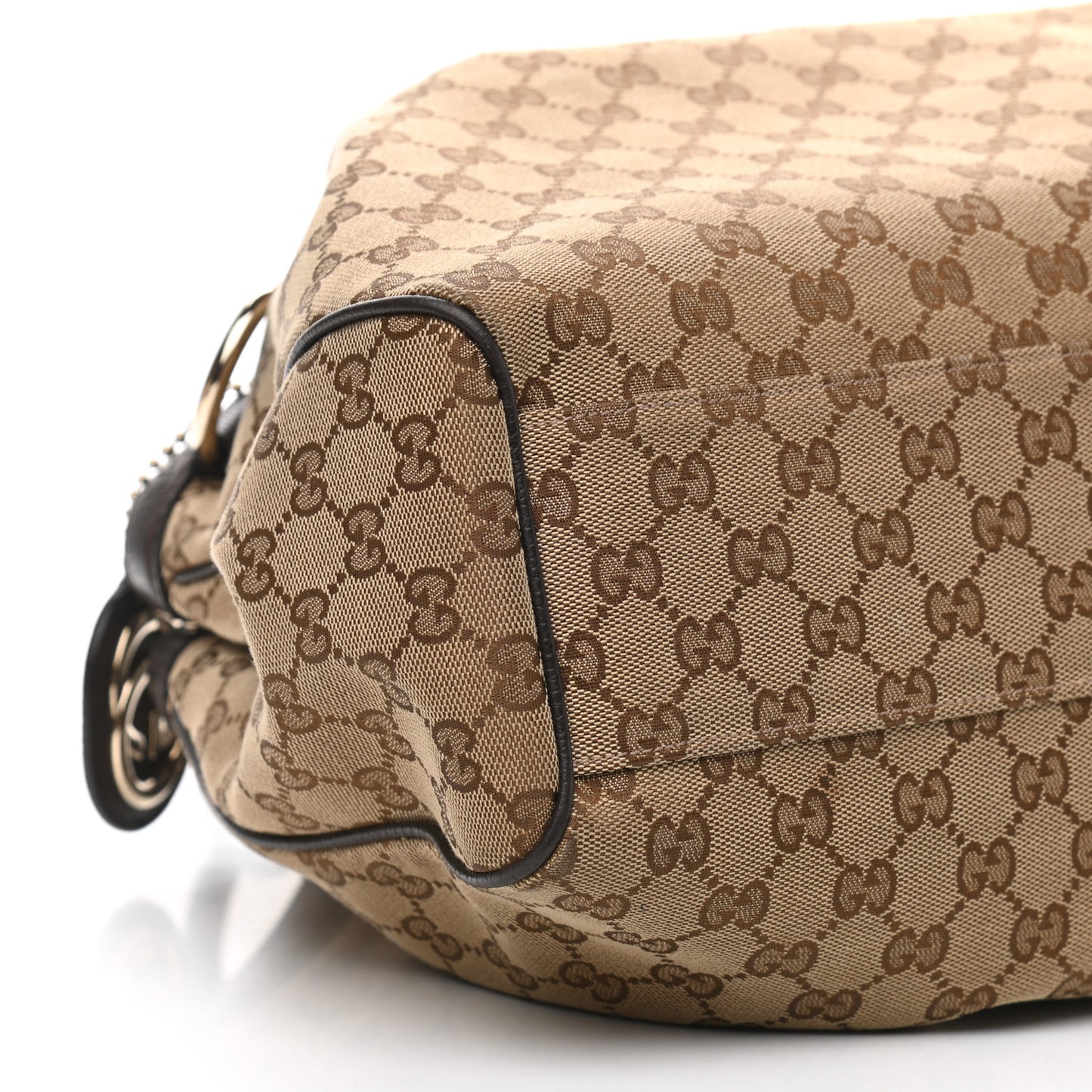 Monogram Medium Sukey Tote Dark Brown