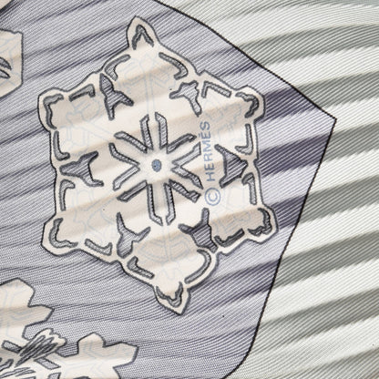 Hermes Silk Plisse Feux De L’Hiver Scarf 90 6 of 7