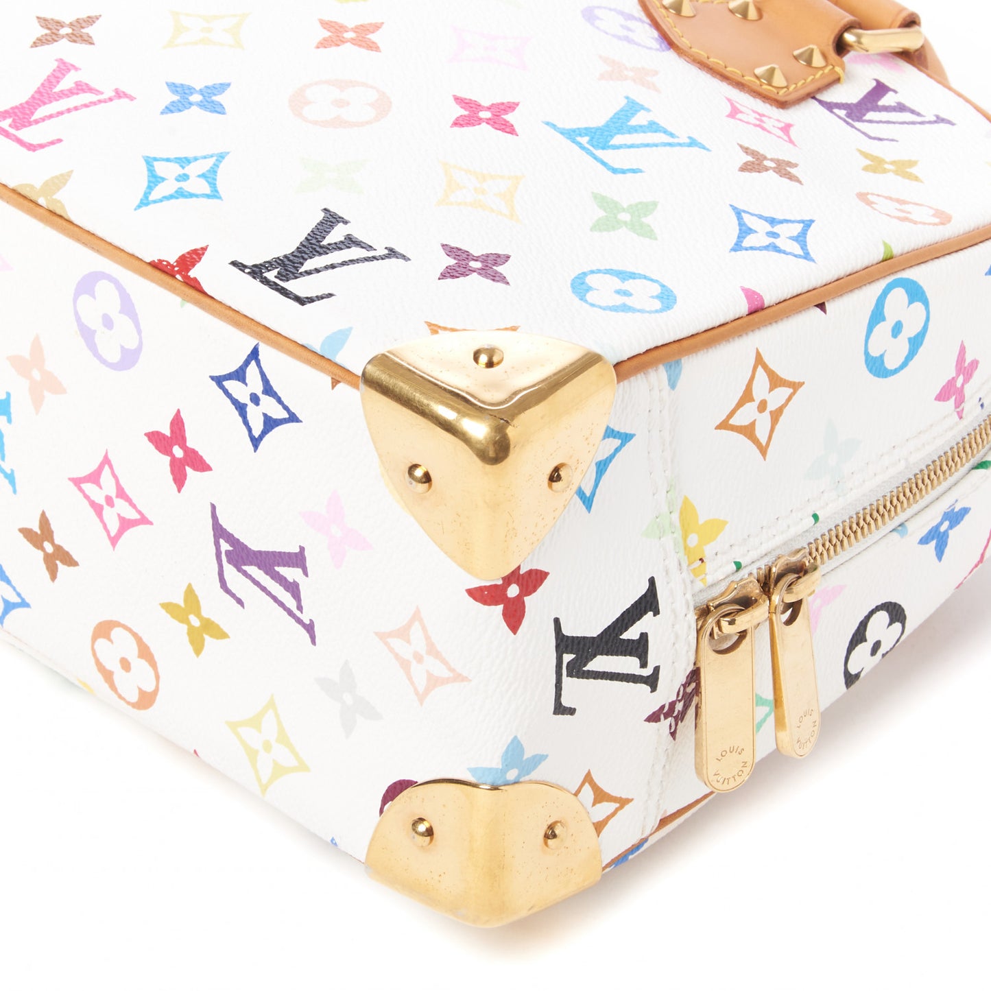 Monogram Multicolor Trouville White
