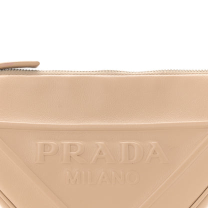 Prada Grace Lux Triangle Shoulder Bag Sabbia 8 of 11
