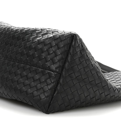 Bottega Veneta Calfskin Intrecciato Large Pinacoteca Reversible Tote Black Fondant 15 of 16