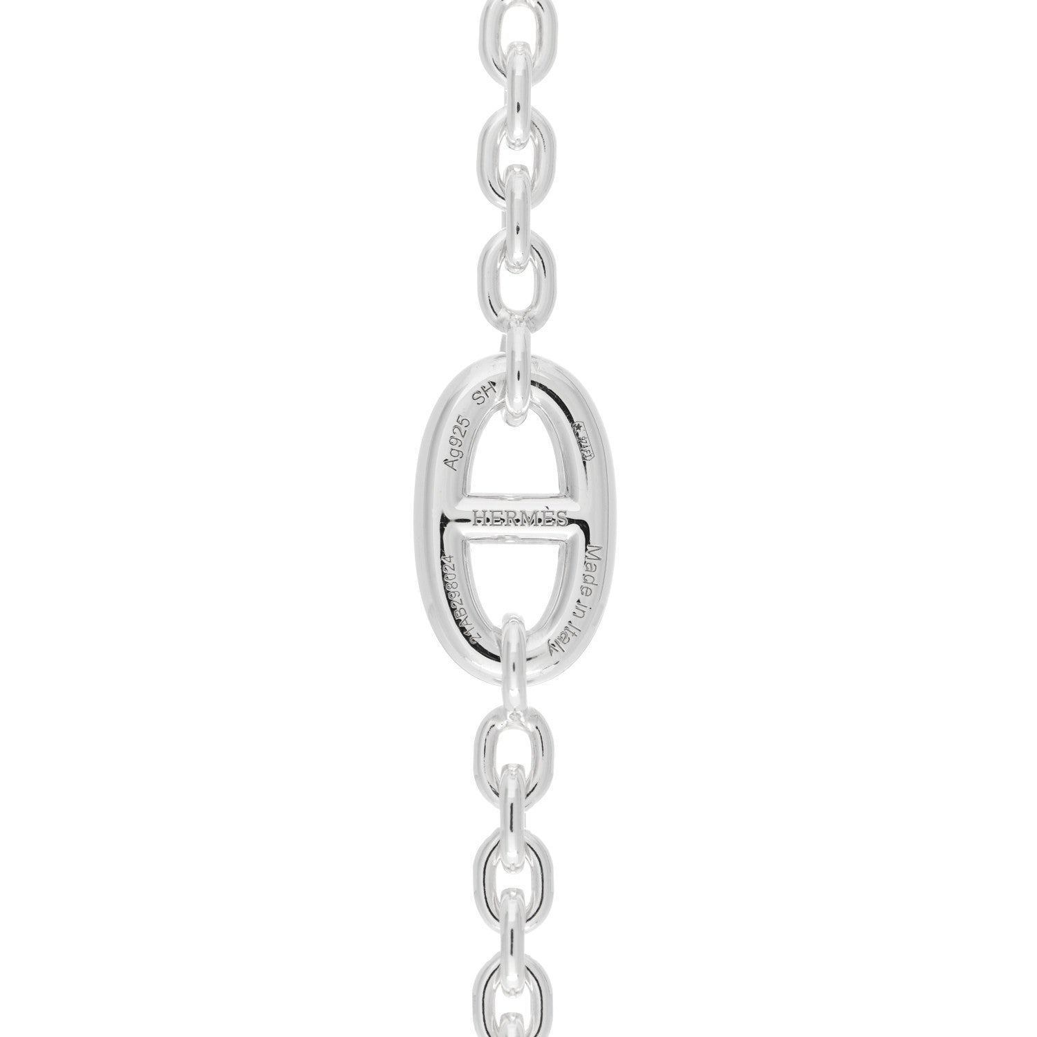 Hermes Sterling Silver Farandole Bracelet SH 3 of 4