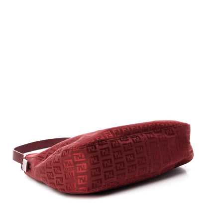 Fendi Zucchino Hobo Red 4 of 9