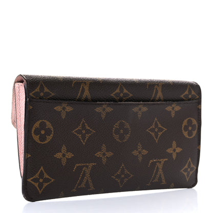 Louis Vuitton Monogram Jeanne Wallet Rose Ballerine 4 of 24