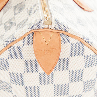 Louis Vuitton Damier Azur Speedy 30 5 of 7