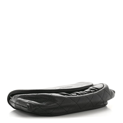Chanel Caviar Half Moon Wallet On Chain WOC Black 5 of 14