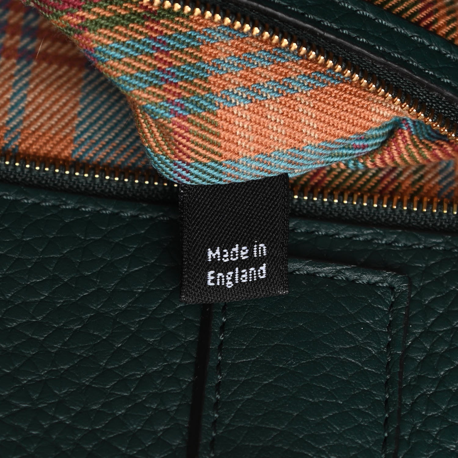 Mulberry Heavy Grain Belted Bayswater Tote Mulberry Green 7 of 10