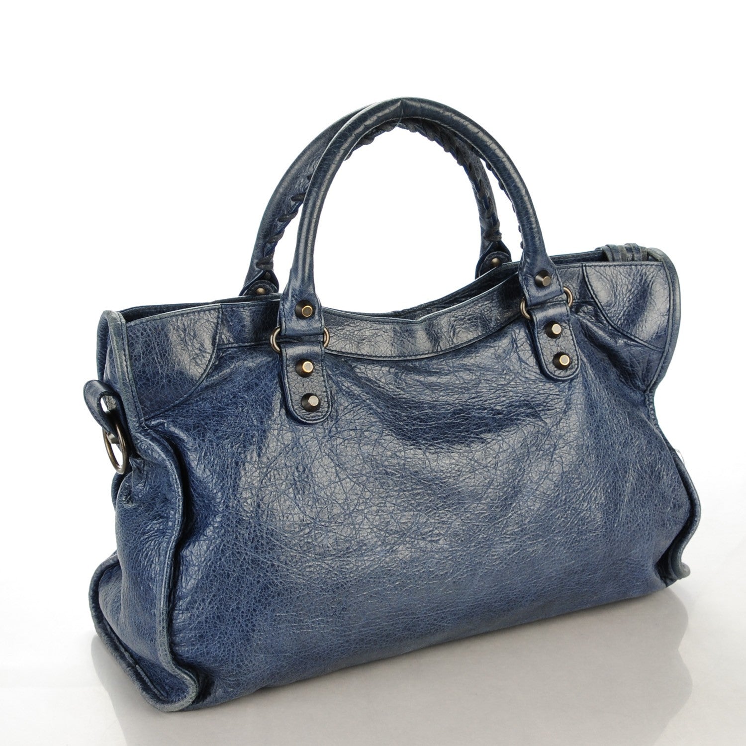 Balenciaga Agneau Classic Hardware City Bleu Roi 3 of 8