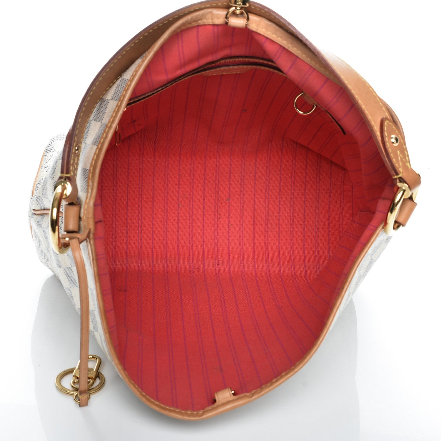 Louis Vuitton Damier Azur Delightful PM Pink 5 of 8