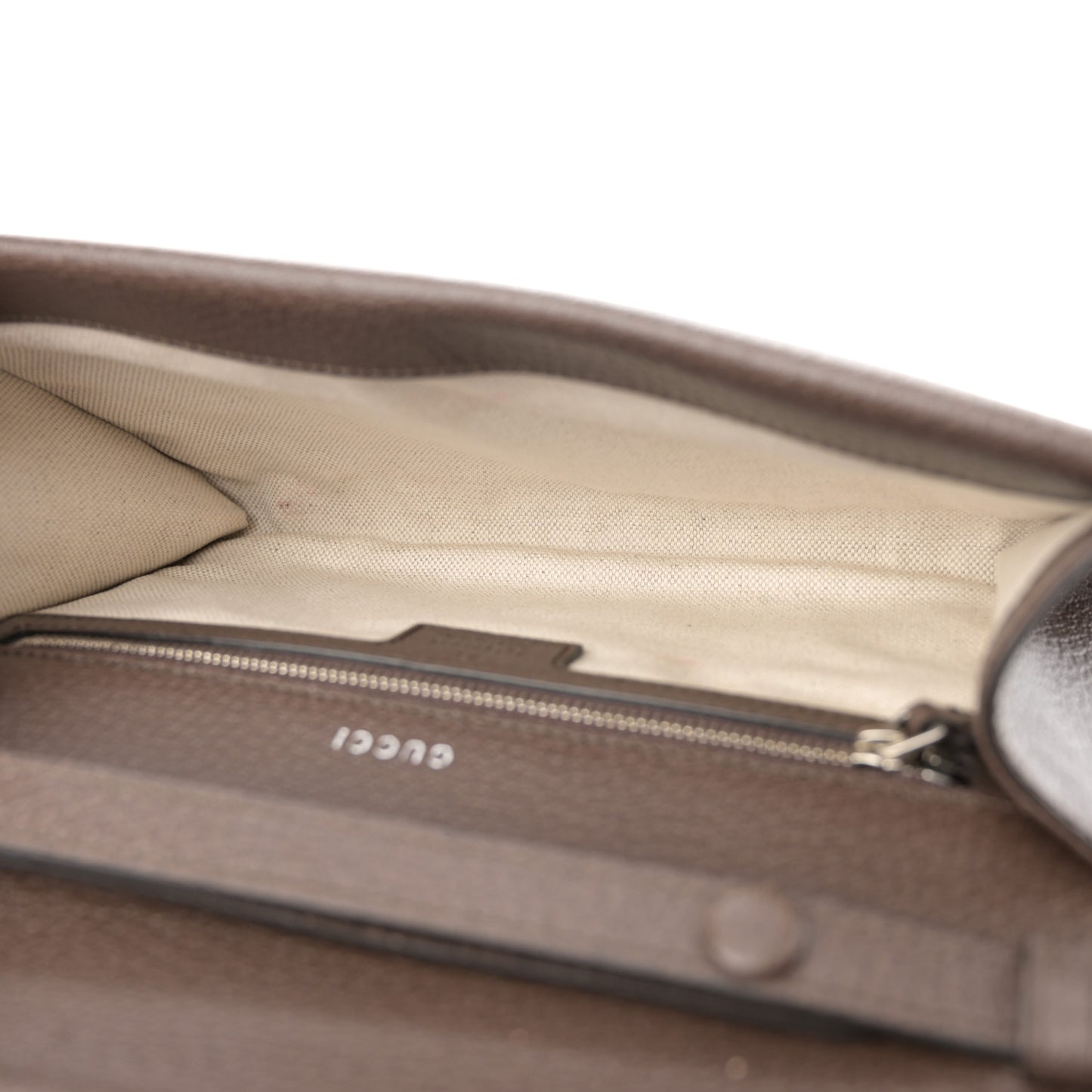 GG Supreme Web Monogram Textured Dollar Calfskin Dionysus Small Shoulder Bag Beige Ebony New Acero