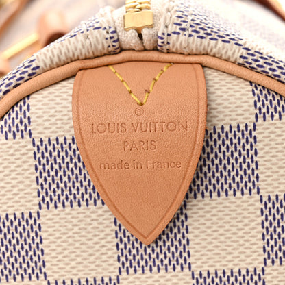 Louis Vuitton Damier Azur Speedy 25 7 of 9