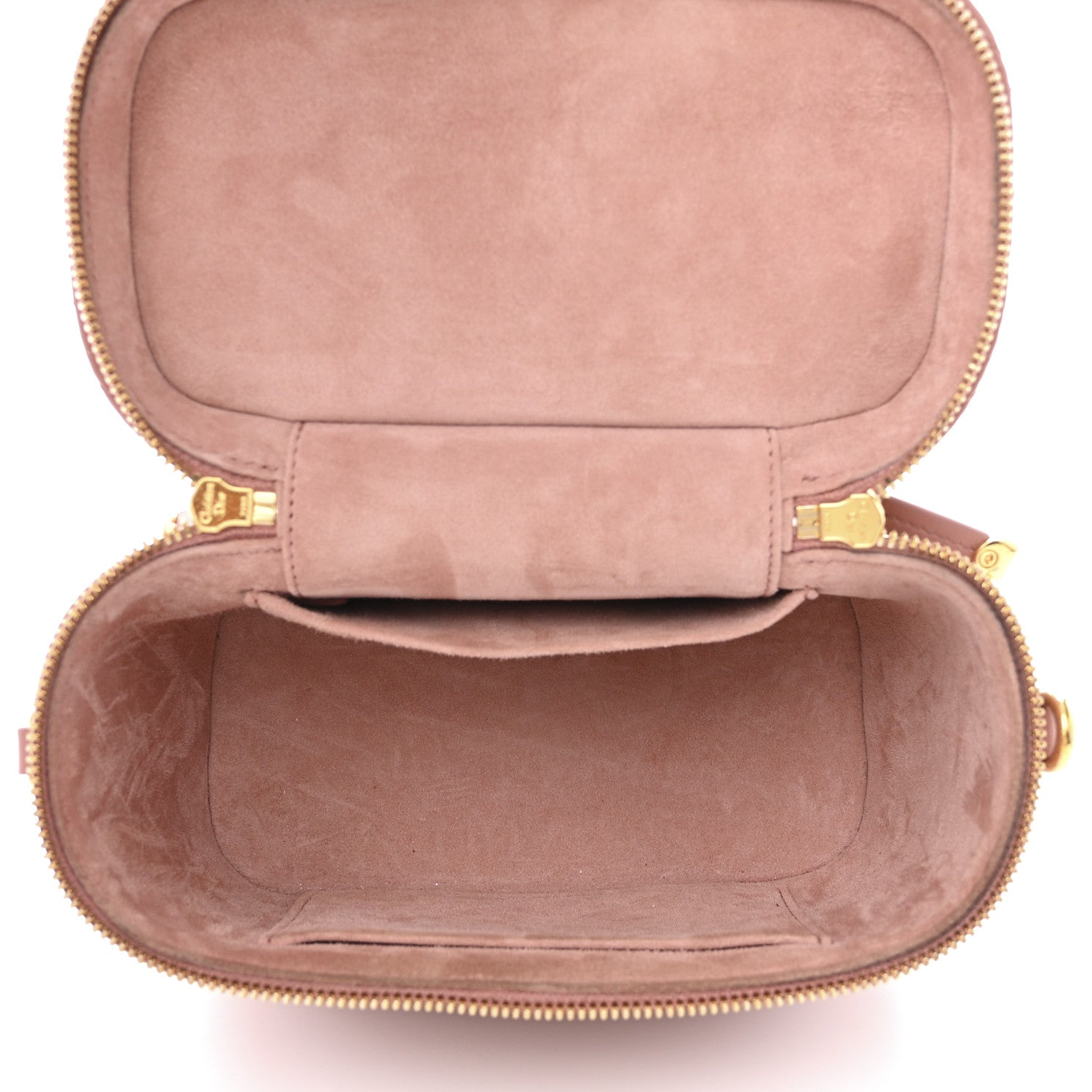 Christian Dior Lambskin Cannage Small Diortravel Vanity Case Pink 5 of 12