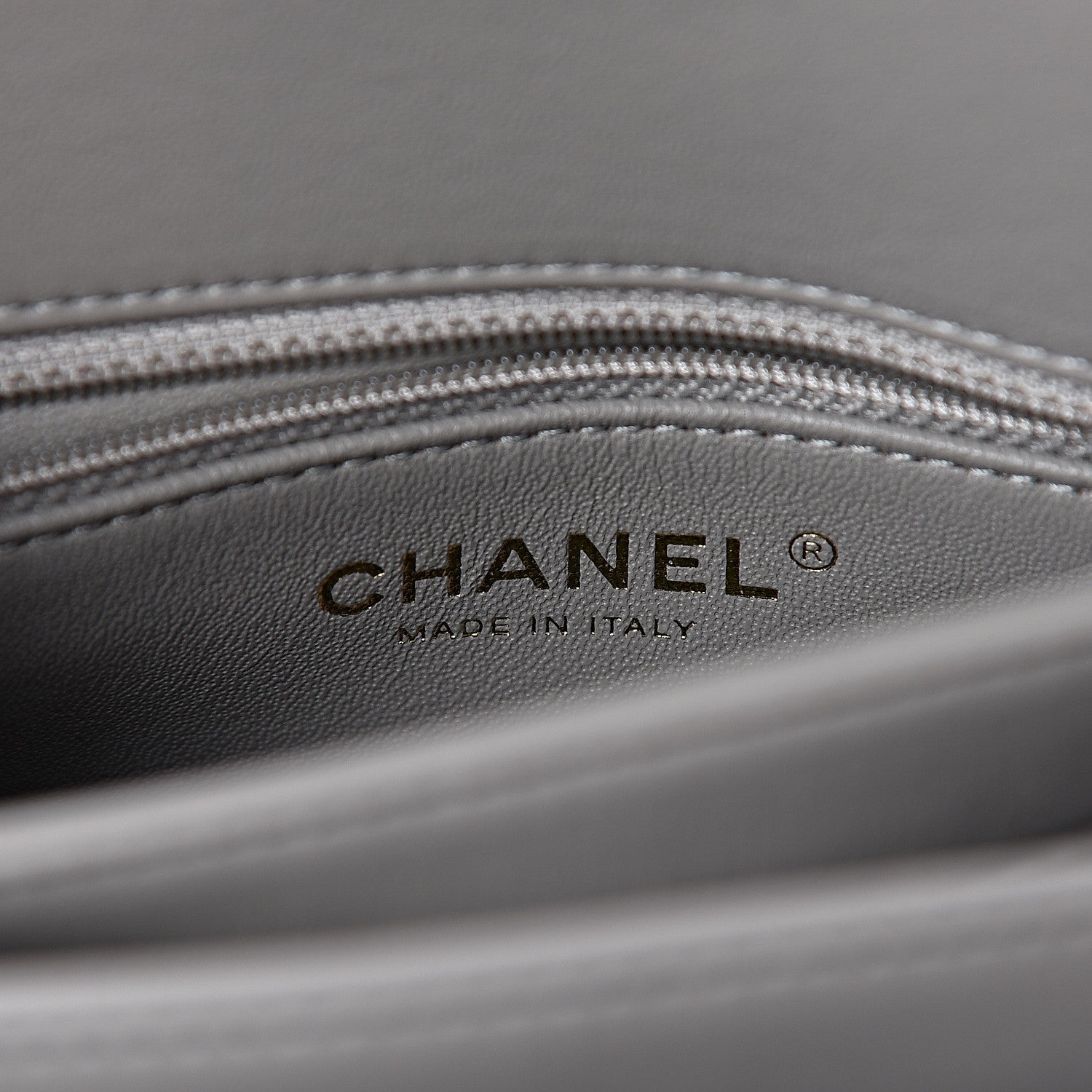 Chanel Lambskin Quilted Small Trendy CC Top Handle Flap Grey 7 of 14