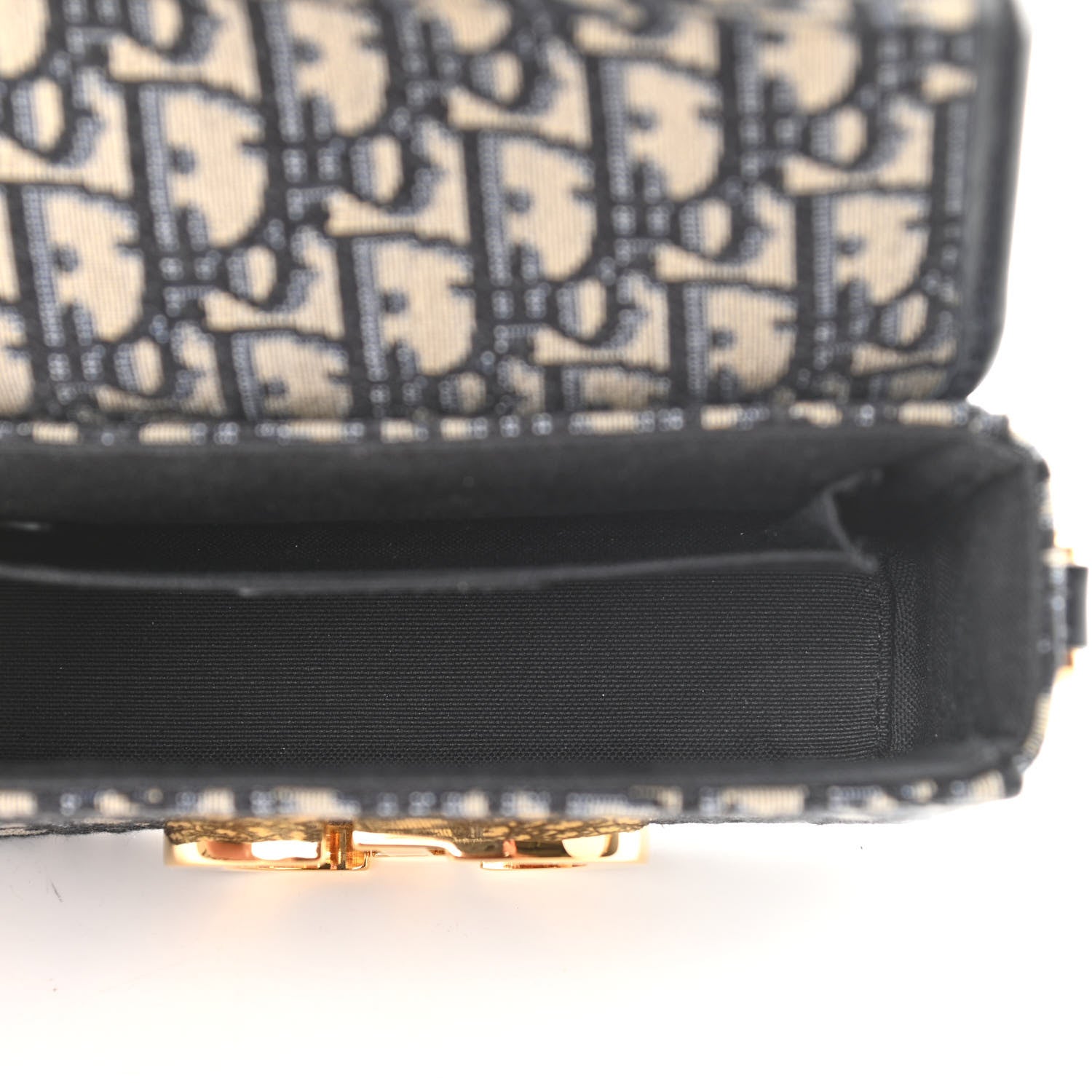 Christian Dior Oblique 30 Montaigne Box Bag Blue 4 of 9