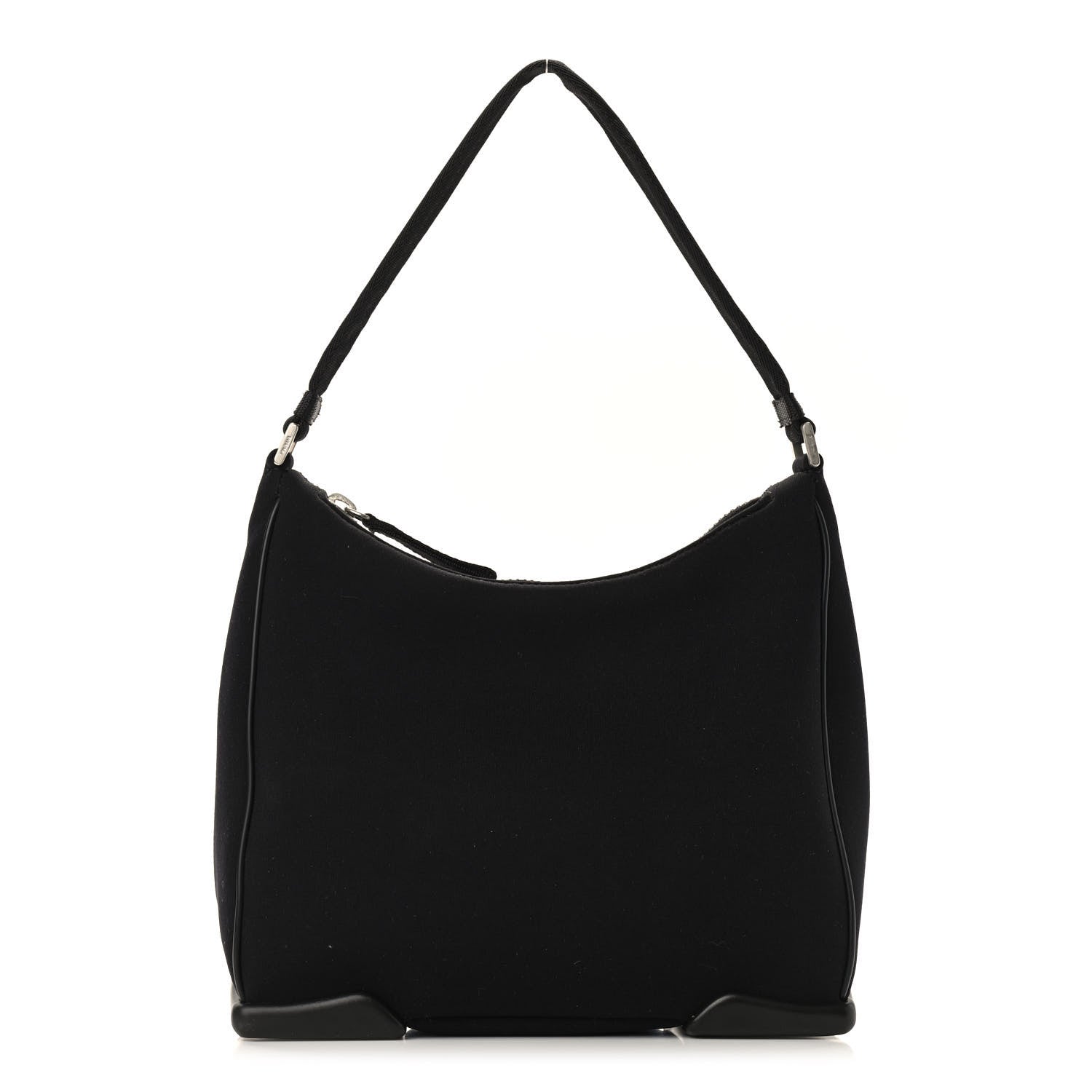 Prada Tessuto Nylon Shoulder Bag Black 1 of 7