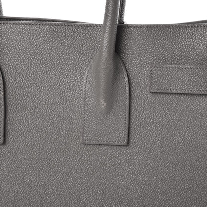 Saint Laurent Grained Calfskin Small Sac De Jour Fog 23 of 32