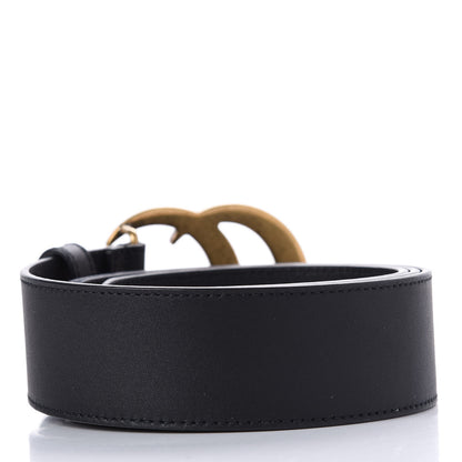 Gucci Calfskin Double G 40mm Belt 90 36 Black 2 of 5
