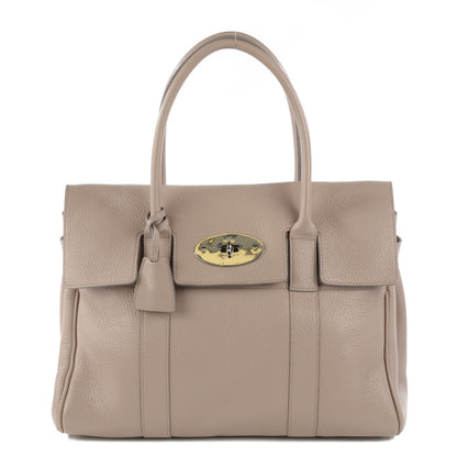 Mulberry Pebbled Calfskin Bayswater Putty 1 of 10