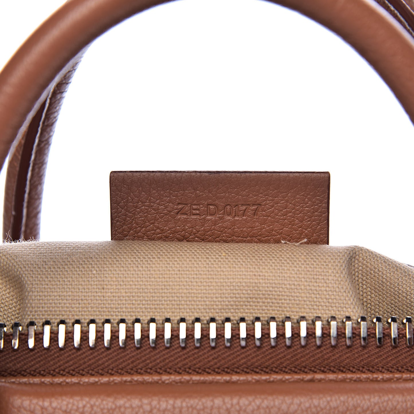 Sugar Goatskin Small Antigona Cognac