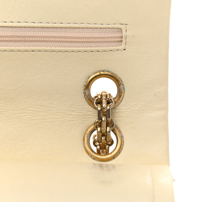 Chanel Aged Calfskin Quilted 2.55 Reissue 226 Flap Ivory 11 of 15