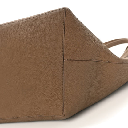 The Row THE ROW Grained Calfskin Park Tote Three Dark Taupe 8 of 8